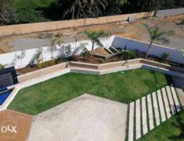 Landscaping, swimming pool, Garden
