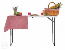 New Strom Folding Table oskar 120 White