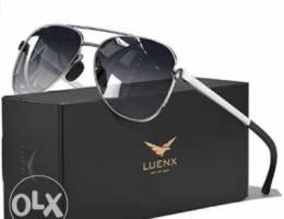 LUENX Aviator Sunglasses For Men Women Pol...