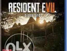 مطلوب لعبة Resident Evil 7