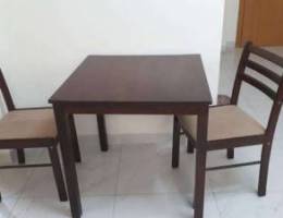 Table and chairs