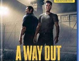 A WAY OUT ps4 game.