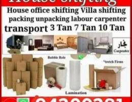 House shifting and transport