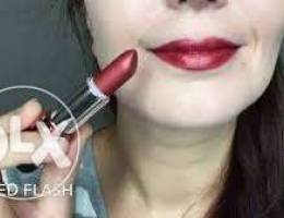 Metallic matte Red flash Lipstick avon bra...