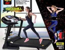 Treadmill and Waist Belt