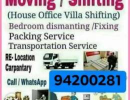 House shifting and transport