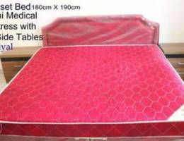 Used Queen size bed + Semi Medical Mattres...