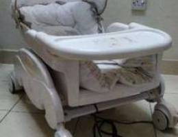 3 IN 1 Baby Swing bed cum chair cum dining...