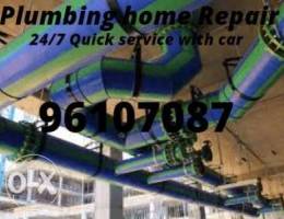 We give best electric and plumbing work in...