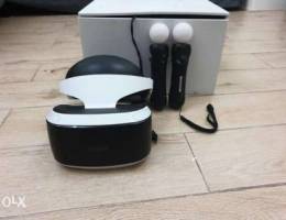 Playstation VR slightly and 2 joysticks an...