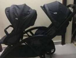 Twin baby stroller