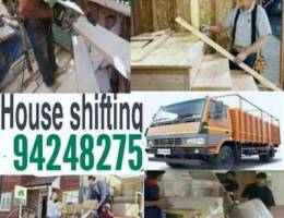 Shifting of house, flats, villas\