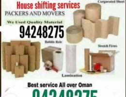 Shifting of house, flats, villas\