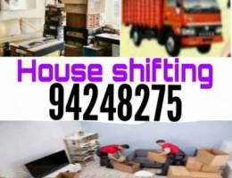 Shifting of house, flats, villas\