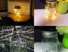 mason jar lamp