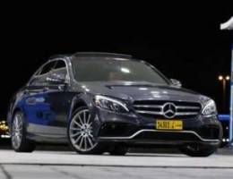 للبيع مرسيدس c400 AMG 2015 توين توربو