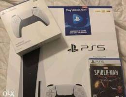 Sony PS5 Blu-ray Edition Console White حزم...