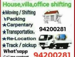 House shifting transport service