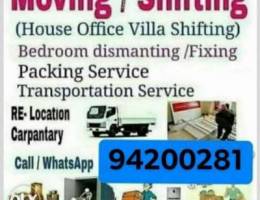 House shifting transport service