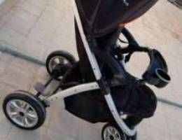 Baby stroller.