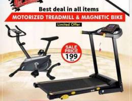 Best Deal In Offer Motorized Treadmill and...