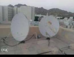 Setlite receiver dish installation