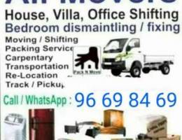 House shifting service professional carpen...