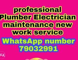 Plumber Electrician maintenance new work s...