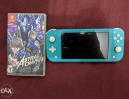 Nintendo switch lite with astral chain