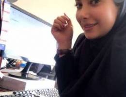 Iranian girl looking for job in travel age...