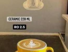 ceramic cup 220 ml كوب سيراميك ٢٢٠ مل