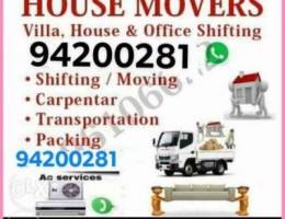 House shifting transport service