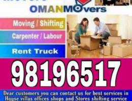 House shifting services provided