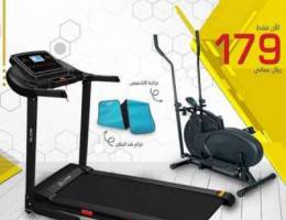 Olympia 2hp treadmill with orbitrack & Sli...