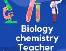 Biology, chemistry teacher