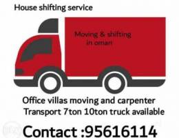 House shifting service.