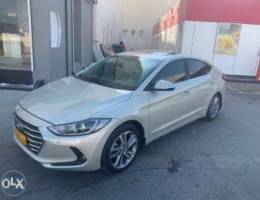 Hyundai Elantra 2017 Oman car 2.0 excellen...