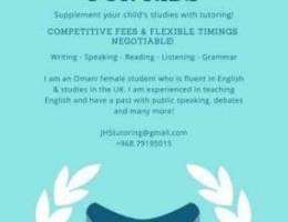 English Tutor for KIDS (other subjects too...