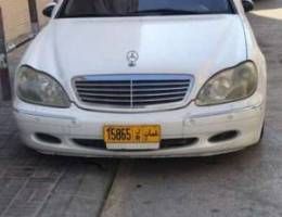 مرسيدس s600بحاله الوكاله ماشاءالله 12سلندر