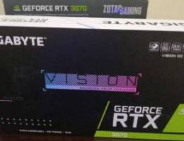 Gigabyte RTX 3070 Visión OC