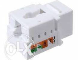 CAT 6 KEYSTONE RJ45 JACK MODULE Hurry!!! 5...