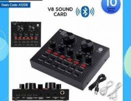 V8 Sound Card Brand New for Karaoke & Gami...