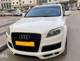 2008 Audi Q7 for sale low mileage.