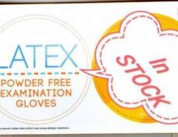 Latex Powder Free gloves, قفازات لاتيكس