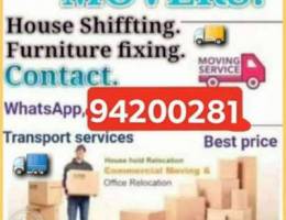 House shifting transport service