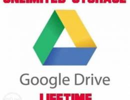 google drive unlimited storage | مساحه قوق...