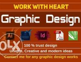 We Do graphic design work and digital art ...