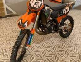 دراج ناري KTM 250cc 2strok