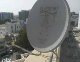 Home services dish TV technician home serv...