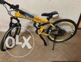 24" full suspension MTB دراجه للبيع حجم 24...